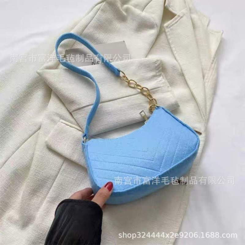 Signature Pattern Satchel Shoulder Purse with Leather Trim