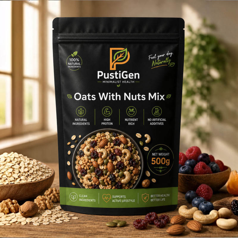 PustiGen | Oats with nuts mix